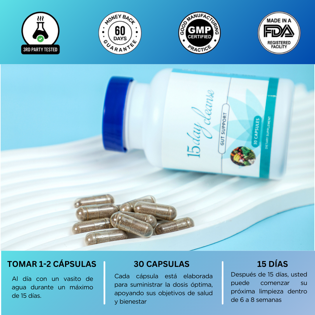 15 Day Gut Cleanse - Detox Your Gut